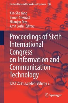 portada Proceedings of Sixth International Congress on Information and Communication Technology: Icict 2021, London, Volume 2 (en Inglés)