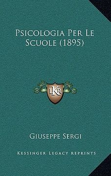 portada Psicologia Per Le Scuole (1895) (en Italiano)