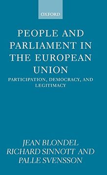 portada People and Parliament in the European Union: Participation, Democracy, and Legitimacy (en Inglés)