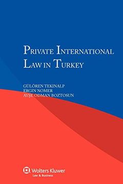 portada Private International law in Turkey (en Inglés)