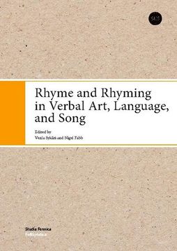 portada Rhyme and Rhyming in Verbal Art, Language, and Song 
