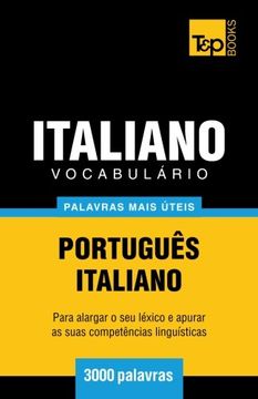 portada Vocabulário Português-Italiano - 3000 palavras mais úteis