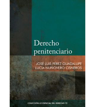 portada Derecho penitenciario (in Spanish)