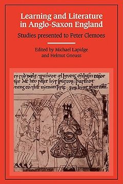 portada Learning and Literature in Anglo-Saxon England Paperback (en Inglés)