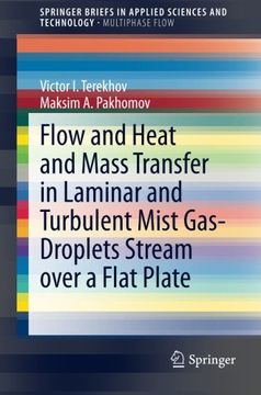 portada Flow and Heat and Mass Transfer in Laminar and Turbulent Mist Gas-Droplets Stream over a Flat Plate (SpringerBriefs in Applied Sciences and Technology)