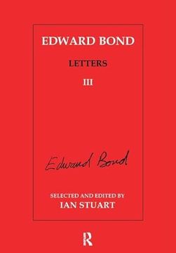 portada Edward Bond: Letters 3 (en Inglés)