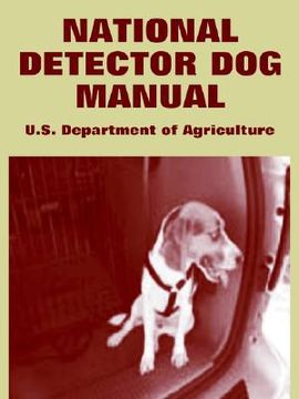 portada national detector dog manual (en Inglés)