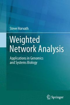 portada Weighted Network Analysis: Applications in Genomics and Systems Biology (in English)