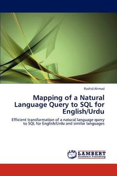 portada mapping of a natural language query to sql for english/urdu (en Inglés)