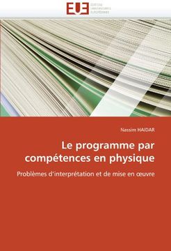 portada Le Programme Par Competences En Physique