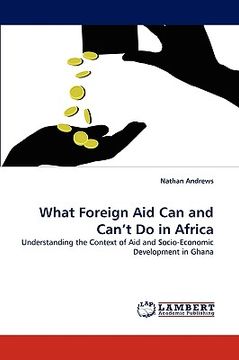 portada what foreign aid can and can't do in africa (en Inglés)