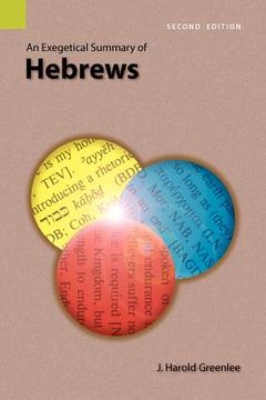 portada an exegetical summary of hebrews, 2nd edition (en Inglés)