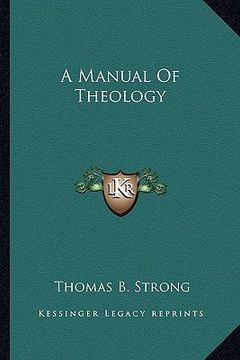 portada a manual of theology
