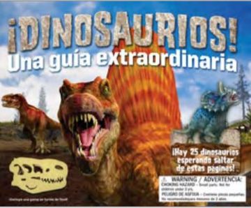 portada Dinosaurios! Una Guia Extraordinaria
