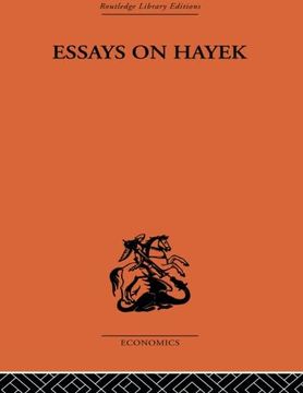 portada Essays on Hayek (en Inglés)