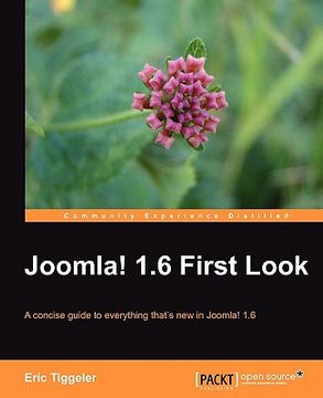 portada joomla! 1.6 first look (en Inglés)