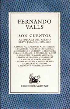 portada Son Cuentos: Antologia Del Relato Breve Espanol, 1975-1993 (Literatura/contemporaneos) (Spanish Edition)