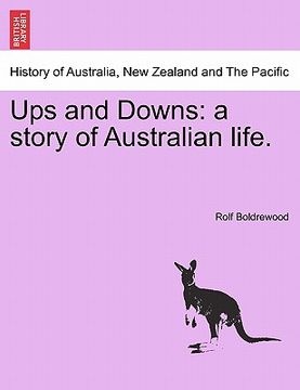 portada ups and downs: a story of australian life. (in English)