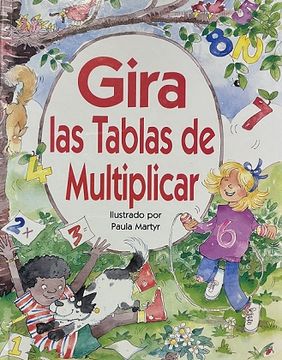 portada GIRA LAS TABLAS DE MULTIPLICAR (in Spanish)