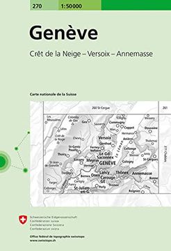 portada Geneve Cret de la Neige - Versoix (Landeskarte) (in English)