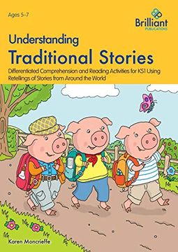 portada Understanding Traditional Tales: Differentiated Comprehension and Reading Activities for ks1 Using Retellings of Stories From Around the World (en Inglés)