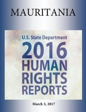 portada MAURITANIA 2016 HUMAN RIGHTS Report (en Inglés)