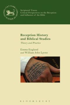 portada Reception History and Biblical Studies: Theory and Practice (in English)