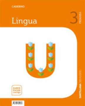 portada Caderno Lingua 3 Primaria Saber Facer Contigo (in Galician)