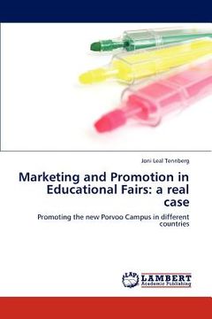 portada marketing and promotion in educational fairs: a real case (en Inglés)