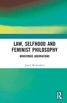 portada Law, Selfhood and Feminist Philosophy (en Inglés)