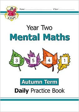portada New ks1 Mental Maths Daily Practice Book: Year 2 - Autumn Term (Cgp ks1 Maths) (en Inglés)