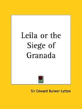 portada leila or the siege of granada