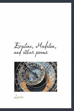 portada evaline, madelon, and other poems (en Inglés)