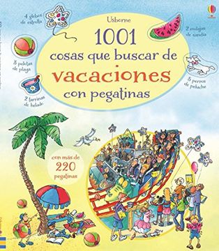 portada 1001 Cosas que Buscar de Vacaciones con Pegatinas (in Spanish)