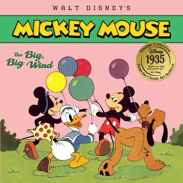portada Disney Vintage Collection: Mickey Mouse The Big, Big Wind