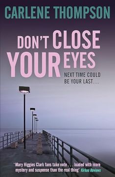 portada Don't Close Your Eyes (en Inglés)