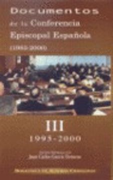portada documentos de la conferencia episcopal española (1983-2000). vol. iii:1995-2000 (in Spanish)