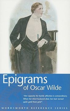 portada epigrams of oscar wilde