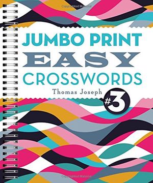 portada Jumbo Print Easy Crosswords #3 (Large Print Crosswords) (en Inglés)