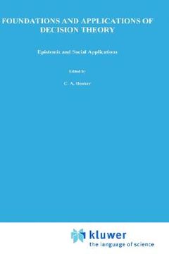 portada foundations and applications of decision theory: volume ii: epistemic and social applications