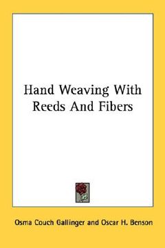 portada hand weaving with reeds and fibers (en Inglés)