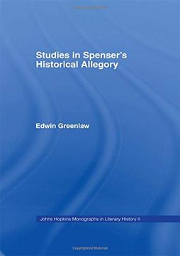 portada Studies in Spenser's Historical Allegory (en Inglés)