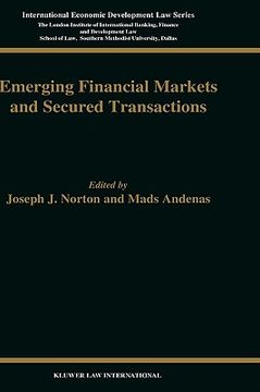 portada emerging financial markets and secured transactions (en Inglés)