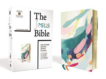 portada The Jesus Bible, niv Edition, Leathersoft, Multi-Color (en Inglés)