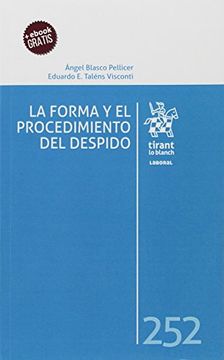 portada La Forma y el Procedimiento del Despido (in Spanish)