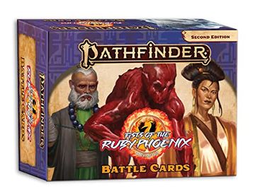 portada Pathfinder Fists of the Ruby Phoenix Battle Cards (en Inglés)