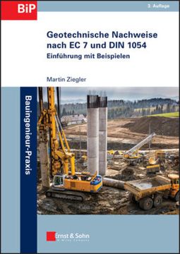 portada Geotechnische Nachweise Nach ec 7 und din 1054: Einführung mit Beispielen (Bauingenieur-Praxis) Einführung mit Beispielen (en Alemán)