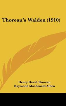 portada thoreau's walden (1910) (en Inglés)