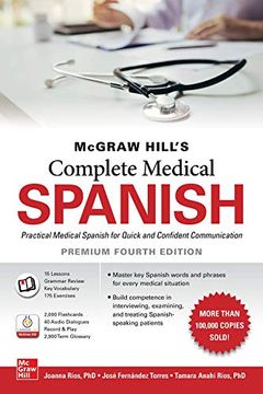 portada Mcgraw Hill'S Complete Medical Spanish, Premium Fourth Edition (Ntc Foreign Language) (in English)