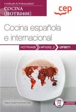 portada (Uf0071) Manual Cocina Española e Internacional. Certificados de Profesionalidad. Cocina (Hotr0408)